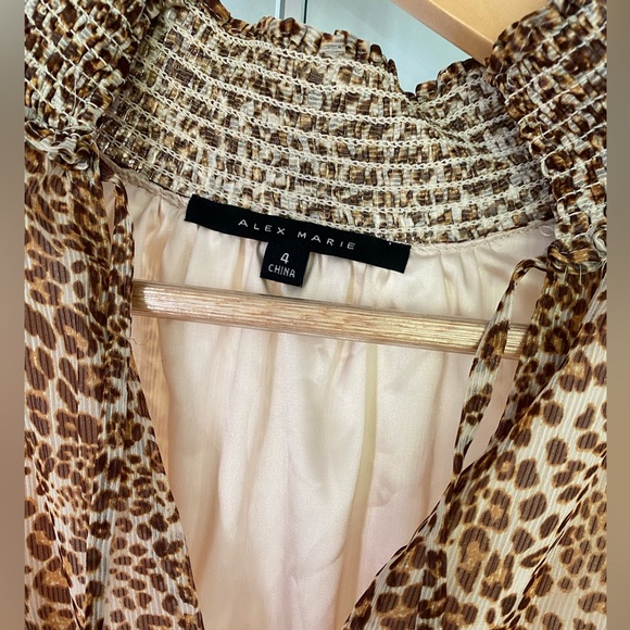 Amex Marie long animal print maxi - Picture 5 of 5